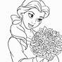 Printable Beauty And The Beast Coloring Pages