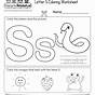 Worksheets For The Letter S