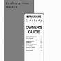 Frigidaire Gallery Owner's Manual