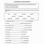 English Worksheet For Grade 5 Students