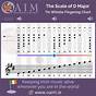 Tin Whistle In D Finger Chart