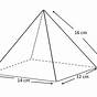 Surface Area Of Pyramid Worksheet