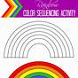 Color Sequence Worksheet For Kindergarten