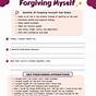 Forgiving Self Worksheets