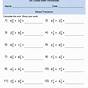 Fraction Addition And Subtraction Worksheet