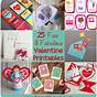 To And From Valentine Printables