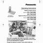 Panasonic Kx Utg200b Manual