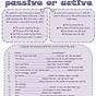 Active And Passive Voice Worksheets