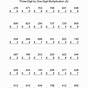 Free 4th Grade Multiplication Worksheets