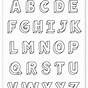 Printable 3d Letters Template