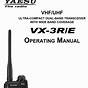 Yaesu Vx 2 Manual