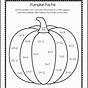Pumpkin Counting Worksheet Kindergarten