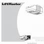 Liftmaster Professional 1/2 Hp Manual