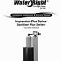 Water Right Impression Series Troubleshooting Guide