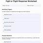 Fight Or Flight Response Worksheet