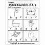 F/ Sound Worksheets Speech Therapy