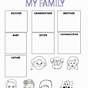 Kindergarten Worksheet On Og Family