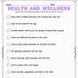 Dimensions Of Wellness Worksheet
