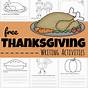 Thanksgiving Booklet Printables