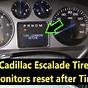 2004 Cadillac Escalade Tire Pressure Monitor Reset