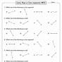 Lines Line Segments And Rays Worksheets