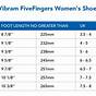 Vibram Fivefingers Size Chart