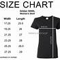 Women's T-shirt Size Chart European