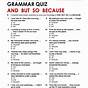Esl English Grammar Test