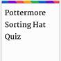 Comprehensive Sorting Hat Quiz