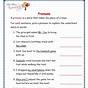 Pronouns And Nouns Worksheet