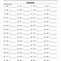 Exponents Practice Worksheet 7th Grade