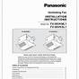 Panasonic Fv-08-11vfm5 Manual