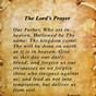 The Lord's Prayer Niv Printable