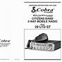 Cobra 29 Ltd Manual
