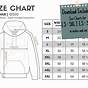 Gildan Hooded Sweatshirt Size Chart