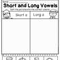 Long And Short Vowel Worksheets Pdf