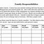 Family Roles Worksheet