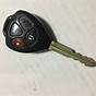 2015 Toyota Camry Replacement Key