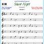 Silent Night Printable Sheet Music