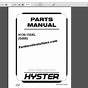 Hyster 50 Parts Manual