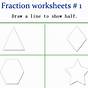 Fraction Worksheet For Kindergarten