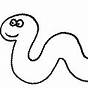 Printable Worm Coloring Pages