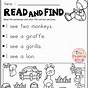 Reading Printables For Kindergarten