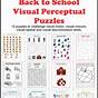 Visual Closure Worksheets