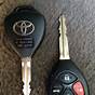 Toyota Camry Car Keys