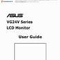 Asus Vg278h User Guide Manual Pdf