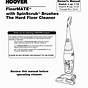 Hoover Floormate Manual H3000