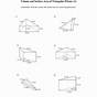 Surface Area Of Triangular Prism Worksheets