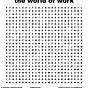 Work Word Search