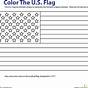 First American Flag Worksheet